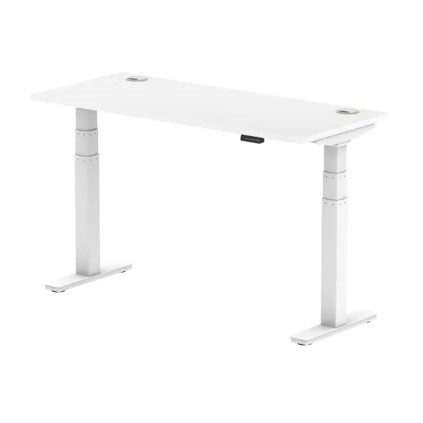 Adjustable table 2024 legs white