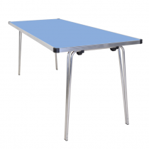 Laminate Folding Table | 508 x 1520 x 685mm | 5ft x 2ft 3″ | Pastel Blue | GOPAK Contour25
