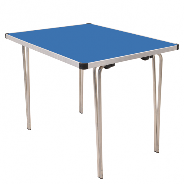 Laminate Folding Table | 584 x 915 x 685mm | 3ft x 2ft 3" | Azure | GOPAK Contour25