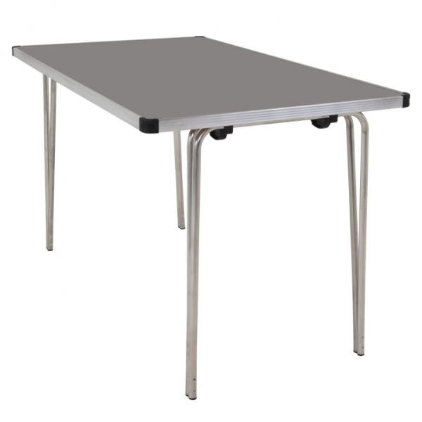 Laminate Folding Table | 508 x 1220 x 685mm | 4ft x 2ft 3" | Storm | GOPAK Contour25