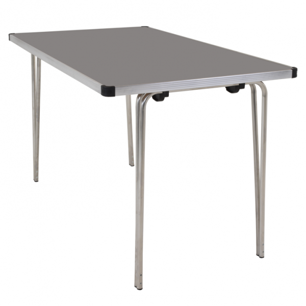 Laminate Folding Table | 584 x 1220 x 760mm | 4ft x 2ft 6" | Storm | GOPAK Contour25