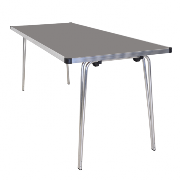 Laminate Folding Table | 508 x 1520 x 610mm | 5ft x 2ft | Storm | GOPAK Contour25