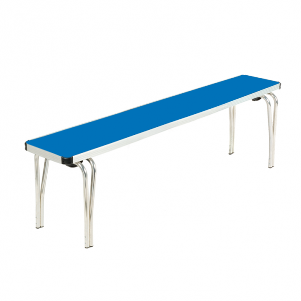 Laminate Stacking Bench | 381 x 1520 x 254mm | 5ft | Azure | GOPAK Contour25