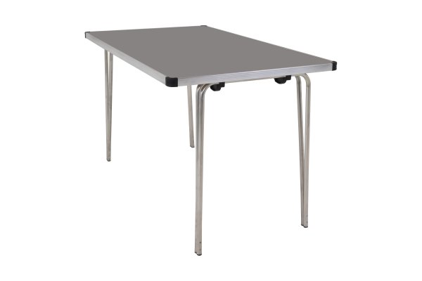 Laminate Folding Table | 700 x 1220 x 760mm | 4ft x 2ft 6" | Storm | GOPAK Contour25 Plus