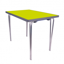 Premier Folding Table | 508 x 915 x 685mm | 3ft x 2ft 3″ | Acid Green | GOPAK
