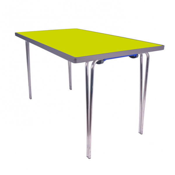 Premier Folding Table | 635 x 1220 x 685mm | 4ft x 2ft 3" | Acid Green | GOPAK