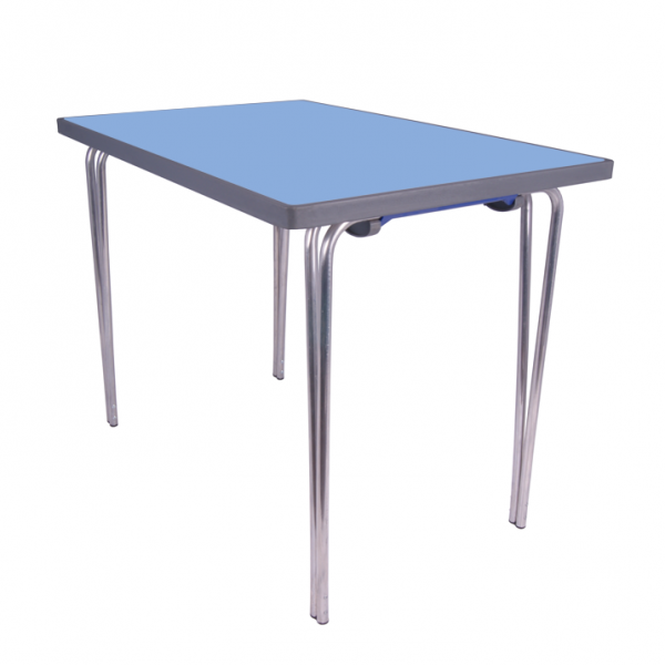 Premier Folding Table | 546 x 915 x 760mm | 3ft x 2ft 6" | Pastel Blue | GOPAK