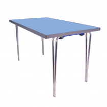 Premier Folding Table | 700 x 1220 x 760mm | 4ft x 2ft 6″ | Pastel Blue | GOPAK