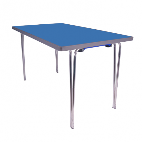 Premier Folding Table | 635 x 1220 x 610mm | 4ft x 2ft | Azure | GOPAK