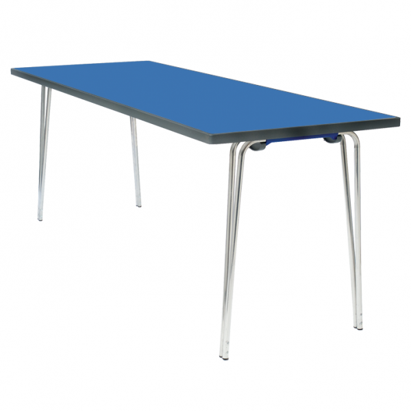 Premier Folding Table | 508 x 1830 x 610mm | 6ft x 2ft | Azure | GOPAK