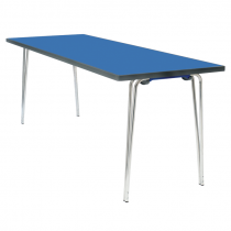 Premier Folding Table | 635 x 1830 x 610mm | 6ft x 2ft | Azure | GOPAK