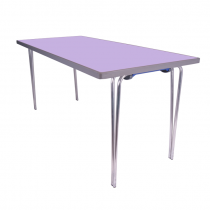 Premier Folding Table | 508 x 1520 x 685mm | 5ft x 2ft 3″ | Lilac | GOPAK