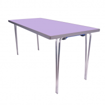 Premier Folding Table | 760 x 1520 x 685mm | 5ft x 2ft 3″ | Lilac | GOPAK