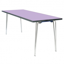 Premier Folding Table | 508 x 1830 x 610mm | 6ft x 2ft | Lilac | GOPAK