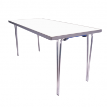 Premier Folding Table | 584 x 1520 x 685mm | 5ft x 2ft 3" | White | GOPAK