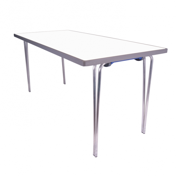 Premier Folding Table | 760 x 1520 x 760mm | 5ft x 2ft 6" | White | GOPAK