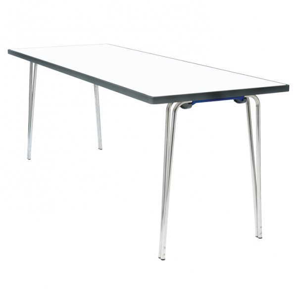 Premier Folding Table | 700 x 1830 x 610mm | 6ft x 2ft | White | GOPAK