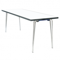 Premier Folding Table | 700 x 1830 x 760mm | 6ft x 2ft 6″ | White | GOPAK