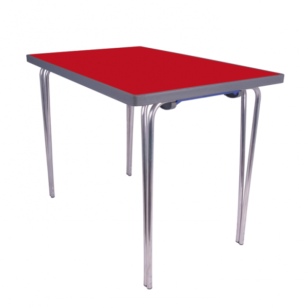 Premier Folding Table | 700 x 915 x 610mm | 3ft x 2ft | Poppy Red | GOPAK