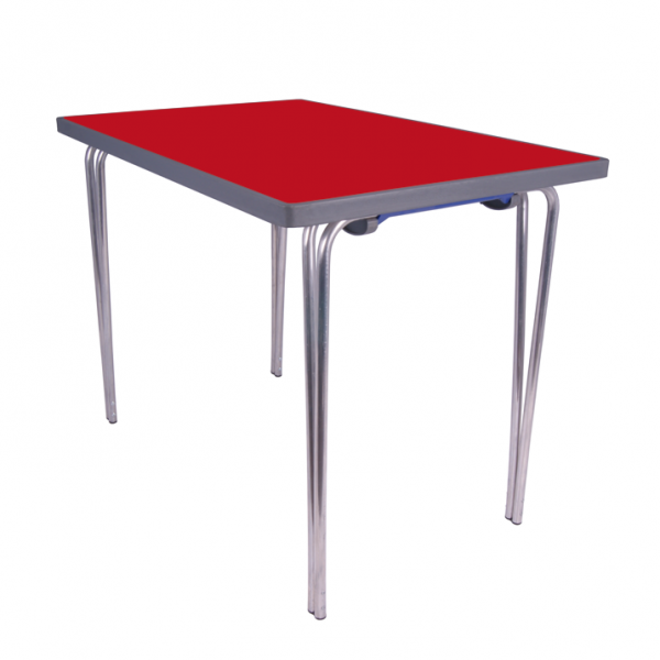 Premier Folding Table | 508 x 915 x 685mm | 3ft x 2ft 3" | Poppy Red | GOPAK