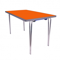 Premier Folding Table | 546 x 1220 x 760mm | 4ft x 2ft 6″ | Orange | GOPAK