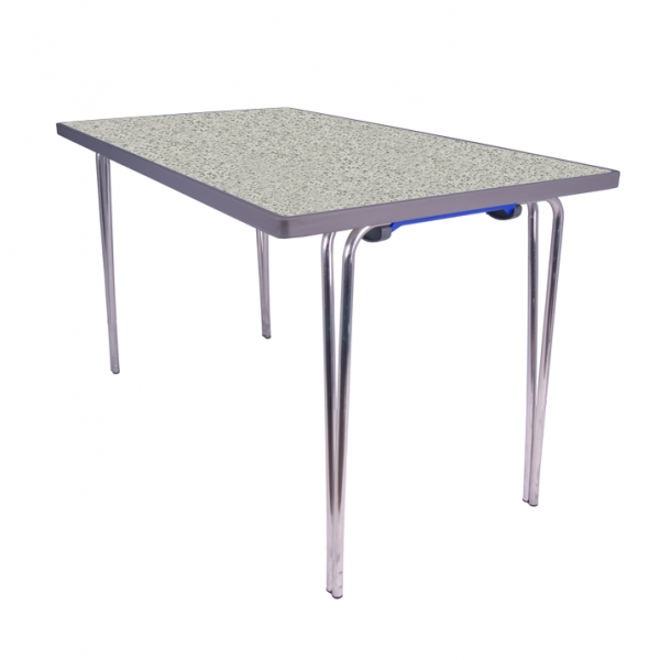 Premier Folding Table | 760 x 1220 x 610mm | 4ft x 2ft | Snow Grit | GOPAK