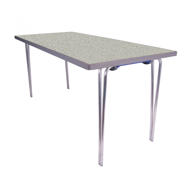 Premier Folding Table | 508 x 1520 x 610mm | 5ft x 2ft | Snow Grit | GOPAK