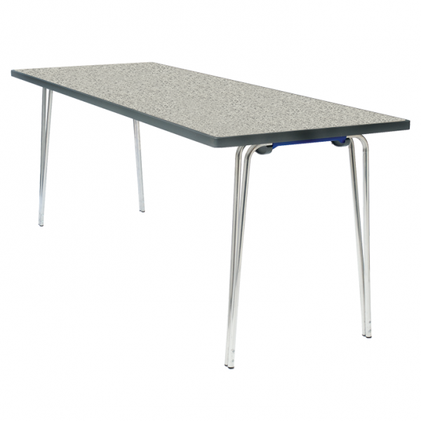 Premier Folding Table | 760 x 1830 x 610mm | 6ft x 2ft | Snow Grit | GOPAK