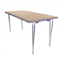 Premier Folding Table | 508 x 1520 x 610mm | 5ft x 2ft | Maple | GOPAK