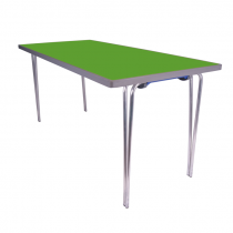 Premier Folding Table | 508 x 1520 x 610mm | 5ft x 2ft | Pea Green | GOPAK