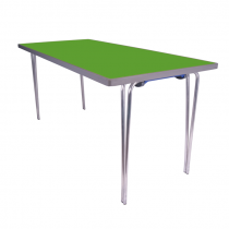 Premier Folding Table | 760 x 1520 x 685mm | 5ft x 2ft 3″ | Pea Green | GOPAK