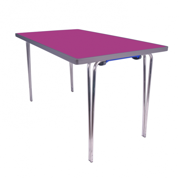 Premier Folding Table | 546 x 1220 x 685mm | 4ft x 2ft 3" | Fuchsia | GOPAK