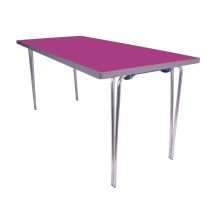 Premier Folding Table | 508 x 1520 x 685mm | 5ft x 2ft 3″ | Fuchsia | GOPAK