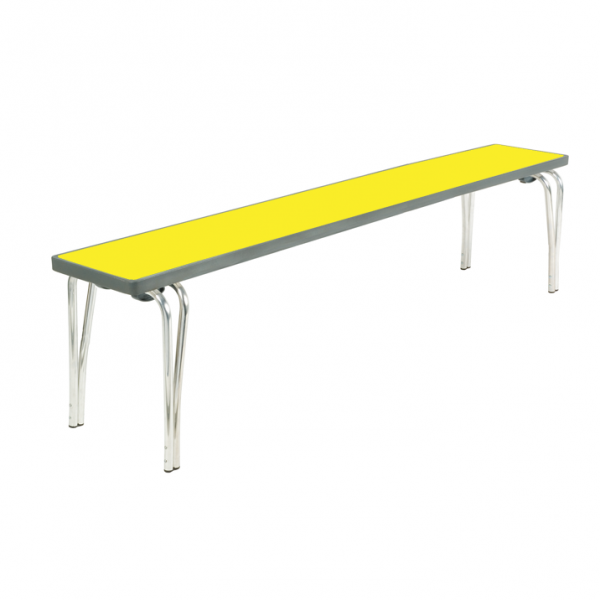 Premier Stacking Bench | 381 x 1830 x 254mm | 6ft | Yellow | GOPAK