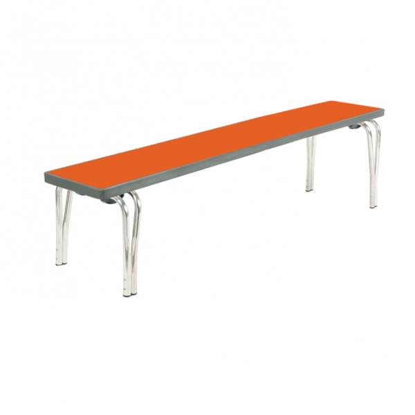 Premier Stacking Bench | 483 x 1520 x 254mm | 5ft | Orange | GOPAK