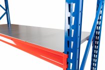 TS Longspan Racking | 1984 x 1360 x 1233mm | Solid Steel Shelves | 4 Levels | 360kg Max Weight per Shelf