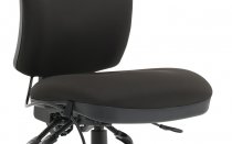 Operator Chair | High Back | No Arms | Castors | Black | Chiro