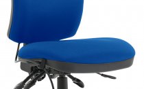 Operator Chair | High Back | No Arms | Castors | Blue | Chiro