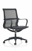 Mesh Executive Chair | Fixed Arms | Black | Lula