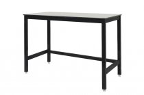 Medium Duty Workbench | Compact Laminate Worktop | 840h x 1200w x 600d | 500kg Max Weight per Shelf | Black | Benchmaster