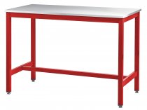 Medium Duty Workbench | Laminate Worktop | 840h x 1500w x 750d | 500kg Max Weight per Shelf | Red | Benchmaster