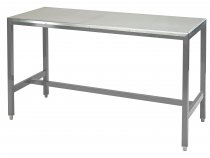 Medium Duty Workbench | Steel Worktop | 840h x 1500w x 900d | 500kg Max Weight per Shelf | Silver | Benchmaster