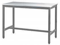 Medium Duty Workbench | Laminate Worktop | 840h x 1200w x 900d | 500kg Max Weight per Shelf | Silver | Benchmaster