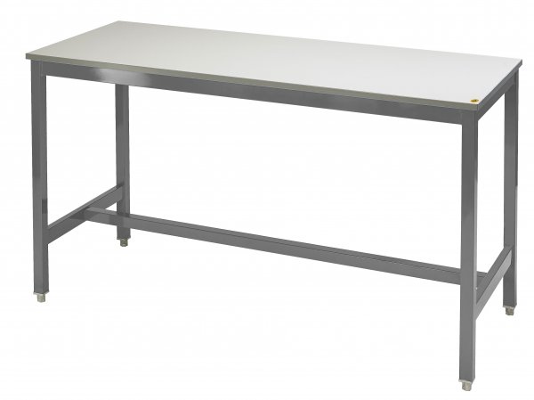 Medium Duty Workbench | ESD Worktop | 840h x 1200w x 900d | 500kg Max Weight per Shelf | Silver | Benchmaster