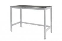 Medium Duty Workbench | Rubber Bonded to Steel Worktop | 840h x 1800w x 900d | 500kg Max Weight per Shelf | Light Grey | Benchmaster