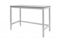 Medium Duty Workbench | Compact Laminate Worktop | 840h x 1200w x 750d | 500kg Max Weight per Shelf | Light Grey | Benchmaster