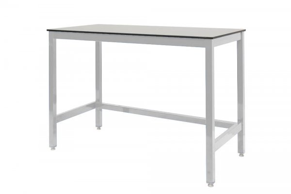 Medium Duty Workbench | Compact Laminate Worktop | 840h x 1200w x 900d | 500kg Max Weight per Shelf | Light Grey | Benchmaster