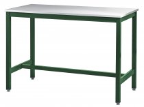 Medium Duty Workbench | Laminate Worktop | 840h x 1200w x 750d | 500kg Max Weight per Shelf | Green | Benchmaster