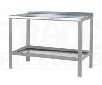 Heavy Duty Workbench | Steel Worktop | 840h x 1200w x 900d mm | 1000kg Max Weight per Shelf | Light Grey | Benchmaster