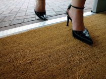 Coir Doormat | Natural | 1m x 6m | 23mm Thick | COBA